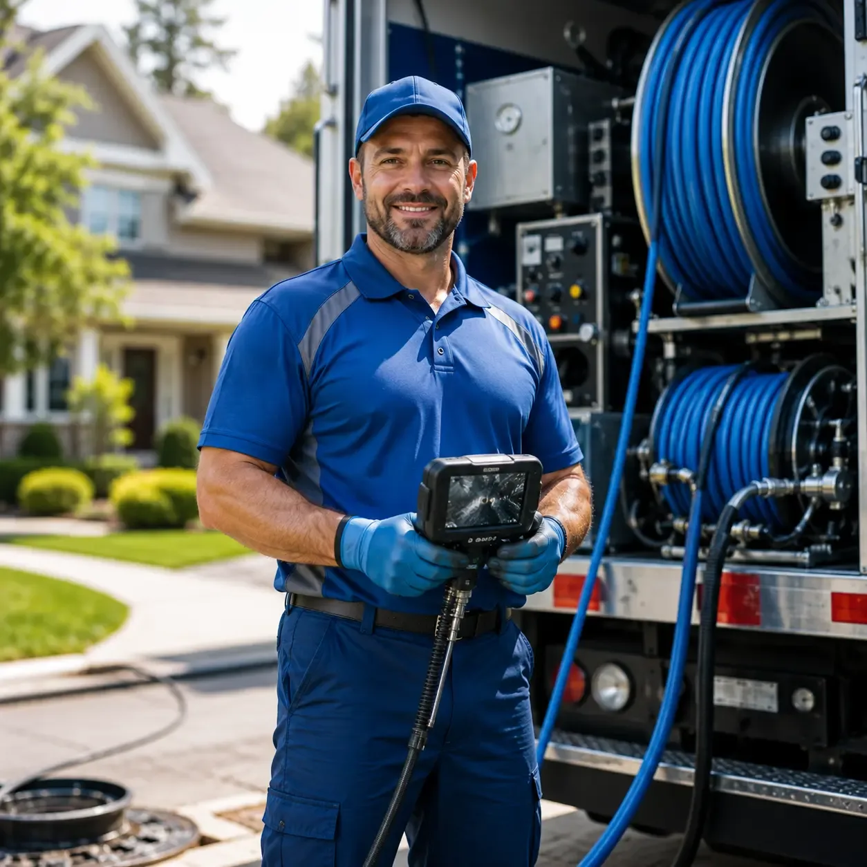 Local outdoor drain cleaning specialists in Poyntelle, PA